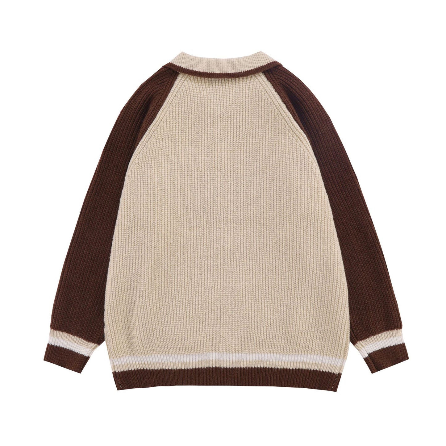 women's Sweater Lapel Sweater American Fashion Brand