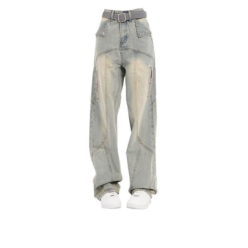 Women's Retro Straight Jeans