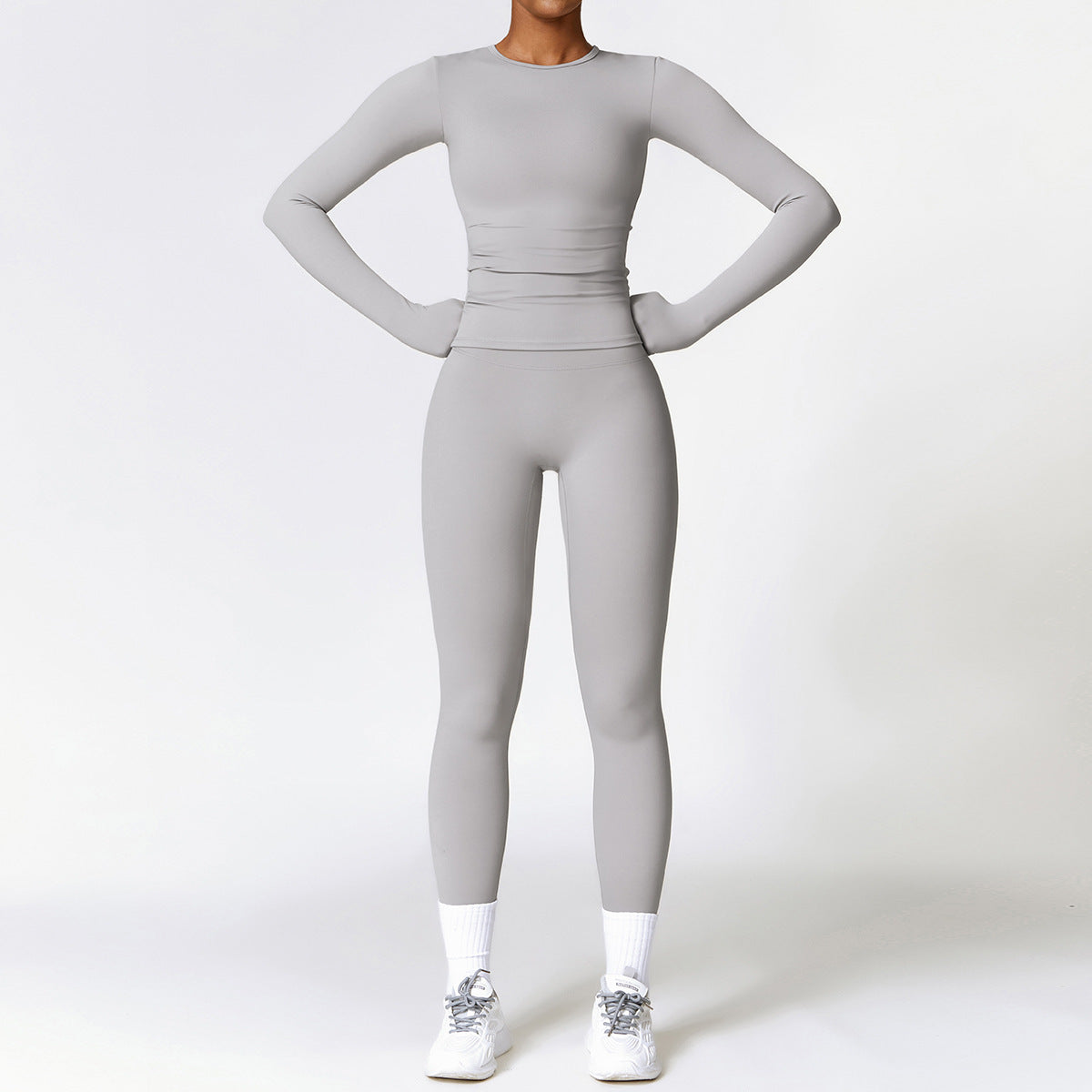 Tight-fitting Brushed Yoga Suit Quick-drying Fitness Clothes