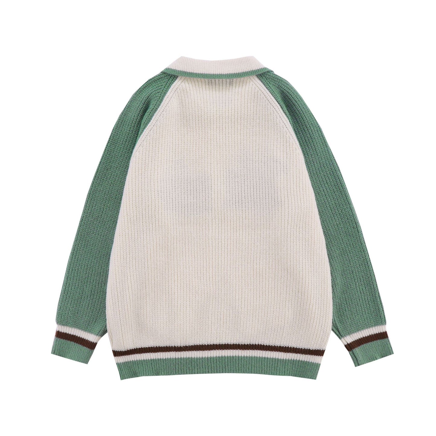 women's Sweater Lapel Sweater American Fashion Brand